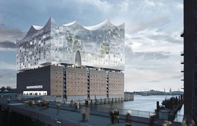 德國漢堡的Elhilharmonie音樂廳正式亮相2