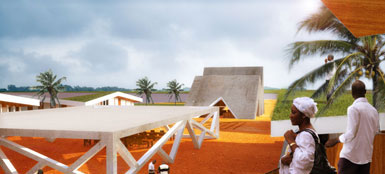 紐約HWKN事務所在科特迪瓦設計老齡住宅3