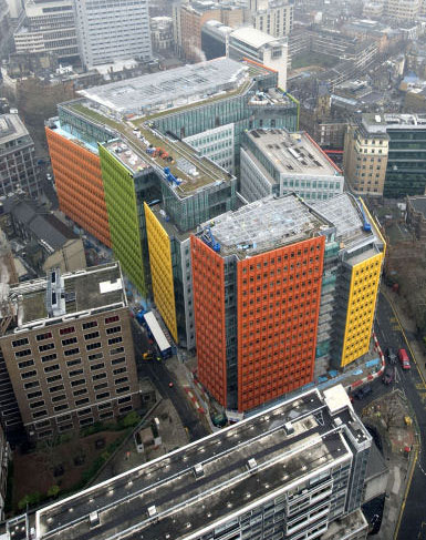 倫佐.皮亞諾的倫敦圣伊萊斯中心開發(fā)項(xiàng)目建成1