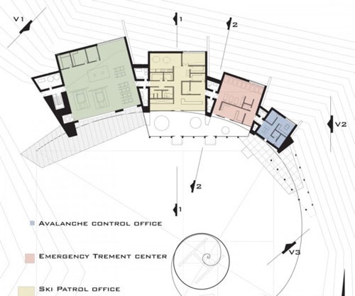 美國西部洛基山脈滑雪巡邏救生站2