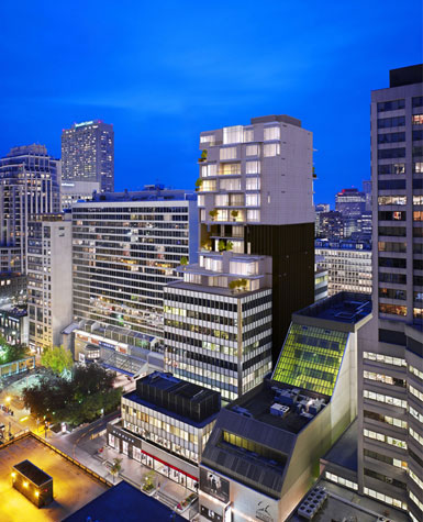 Quadrangle設計多倫多布盧爾西街130號公寓樓1