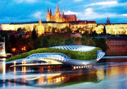 建筑外部的二氧化鈦涂層能與紫外線相互作用而起到清潔水質的作用