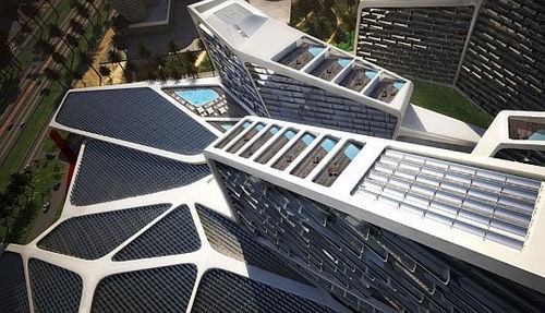 迪拜擬建太陽能垂直村莊2