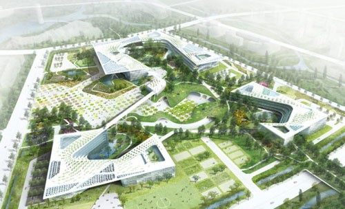 韓國城南省政府建筑1