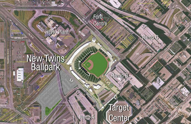 Populous設計的美國明尼蘇達棒球場開放3