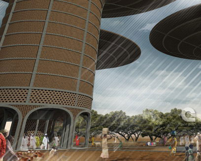 H3AR:蘇丹水塔大廈 2010年摩天大廈設計競賽參賽作品2