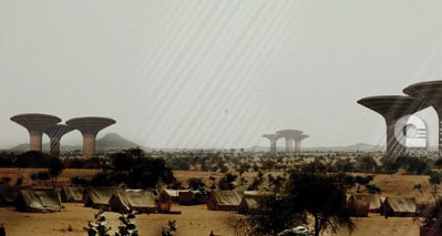 H3AR:蘇丹水塔大廈 2010年摩天大廈設計競賽參賽作品1