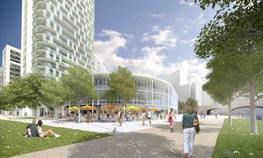 英國劉易舍姆市中心改造工程開始修建1