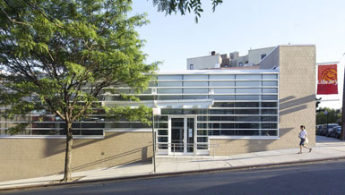 LiRo設計紐約布朗克斯高橋圖書館兒童閱覽室1