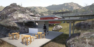 巴西在Igatu歷史公園入口處建造一座博物館4