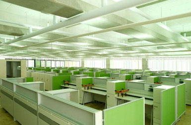 韓國NHN公司開放位于Bundang的“綠色工廠”2