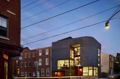 Qb3公司設計美國費城“分層”屋1