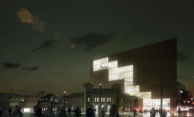 挪威國家藝術(shù)博物館設(shè)計(jì)競賽選出三名獲勝者1