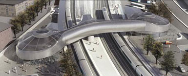 倫敦Newport火車站開始施工