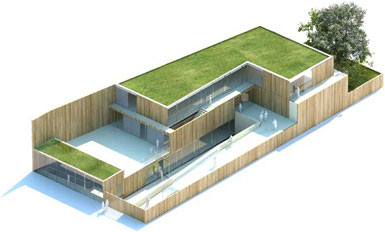 LAN事務所完成巴黎Saint-Blaise看護中心的設計1