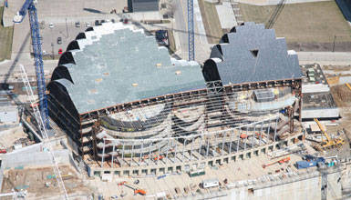 美國Kauffman表演藝術中心開始修建1