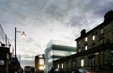 史蒂文.霍爾公布格拉斯哥藝術學校提案1