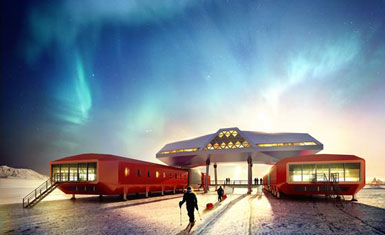 Hugh Broughton等設(shè)計(jì)韓國(guó)Jang Bogo南極考察站