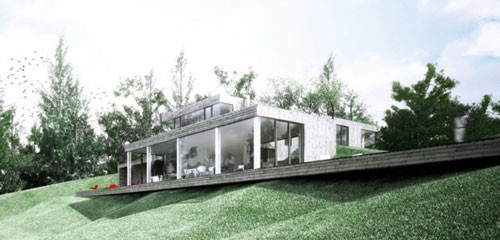 波蘭雙層獨立別墅:formodesign 2