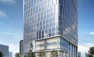 Goettsch事務所在天津設計439米的大廈3