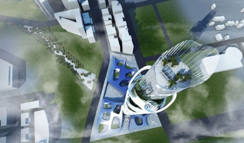 臺灣塔設計概念國際大賽優選獎：Little建筑事務所3