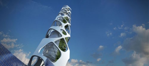 臺灣塔設計概念國際大賽優選獎：Little建筑事務所4