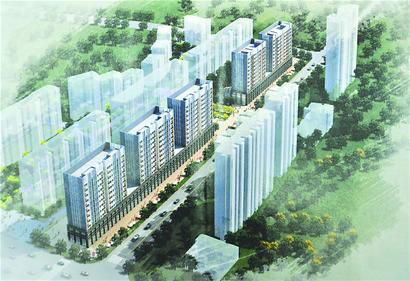 沁園新居新的規劃效果圖