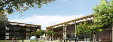 John McAslan設計的印度高級護理學院開始施工2