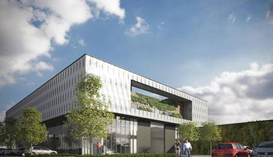 Bryden Wood的Circle醫院獲得規劃許可英國4