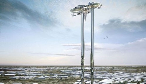 臺(tái)灣塔設(shè)計(jì)概念國(guó)際競(jìng)賽佳作獎(jiǎng)：Steven Ma1