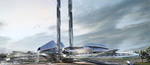 臺(tái)灣塔設(shè)計(jì)概念國(guó)際競(jìng)賽佳作獎(jiǎng)：Steven Ma5