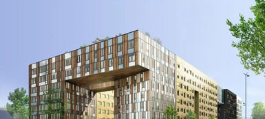 Van Egeraat等設計的法國里昂“Monolith”建筑落成