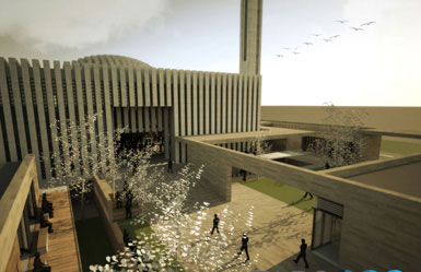 Team 42設計美國“綠色清真寺”5