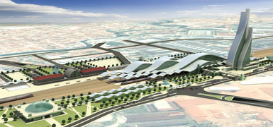 土耳其埃斯基謝希爾建造波浪狀高鐵車站1