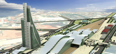 土耳其埃斯基謝希爾建造波浪狀高鐵車站2