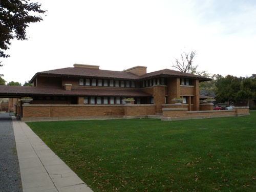 建筑設(shè)計(jì)大師萊特在布法羅設(shè)計(jì)的私人別墅