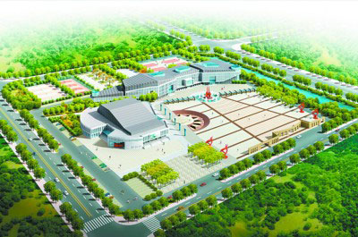 營口文化藝術中心（效果圖）。