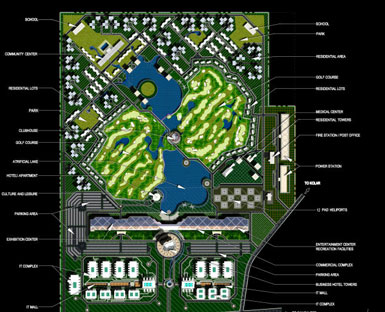 LHPA設計印度班加羅爾郊外的“技能城” 2