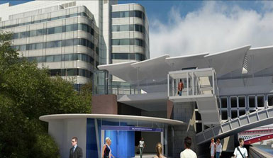 倫敦Blackfriars車站開發計劃公布最新圖片1