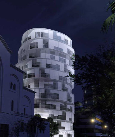 黎巴嫩貝魯特建造“Y樓”1