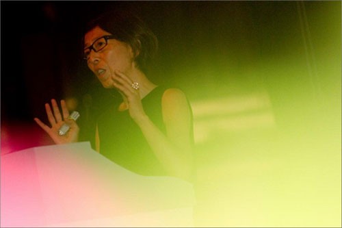 妹島和世在同濟演講