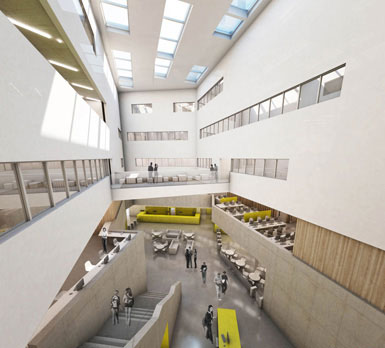 Make事務(wù)所為倫敦兩座大學(xué)設(shè)計聯(lián)合教學(xué)樓 2