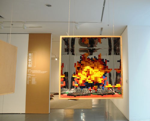 防火板小組作品