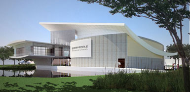 Gam設計美國Embry Riddle航空大學迎賓中心1