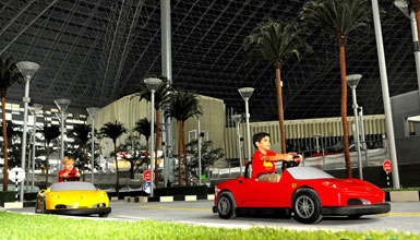 世界上最大的室內主題公園在阿布扎比開放 2