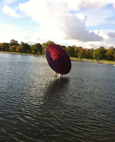 Anish Kapoor為倫敦肯辛頓宮花園設計雕塑 4