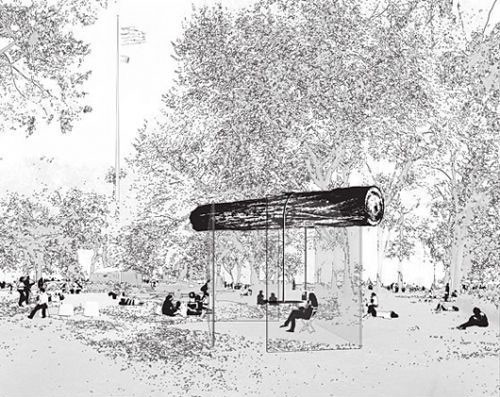 圓木，LOG, Kyle May and Scott Abrahams, New York