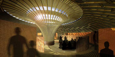 澳大利亞建筑師Esan Rahmani設計“竹屋住所”1