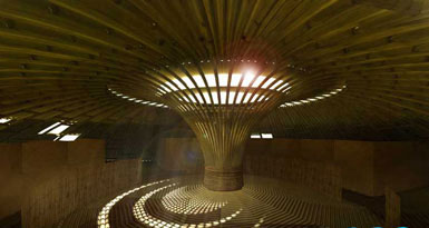 澳大利亞建筑師Esan Rahmani設計“竹屋住所”2