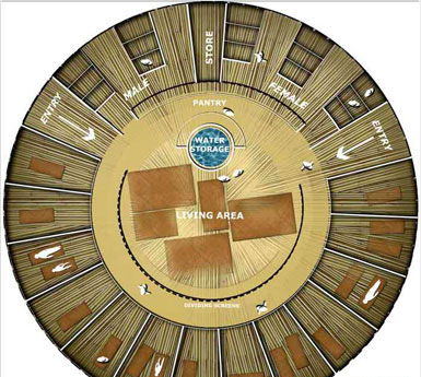 澳大利亞建筑師Esan Rahmani設計“竹屋住所”4